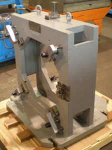 Face clamping fixture