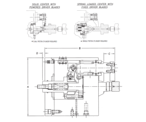 Retractable driver chuck diagram